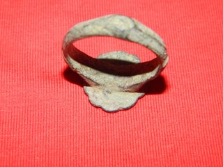 Impresionante anillo Ibero romano Rosetón estrella