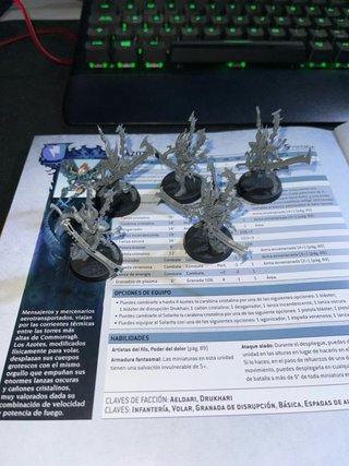 Ejercito Drukhari Warhammer 40k