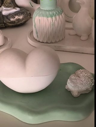 Figuras de escayola hechas a mano