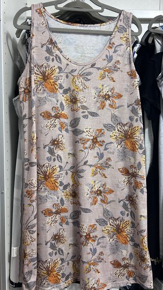 Vestidos mujer tirantas rayas XL.