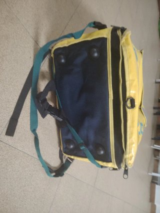 Mochila Reparto Glovo Amarilla