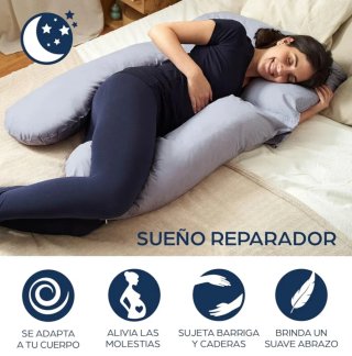 Cojín Embarazo Lactancia XXL Algodón