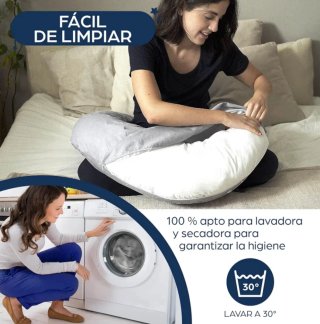 Cojín Embarazo Lactancia XXL Algodón