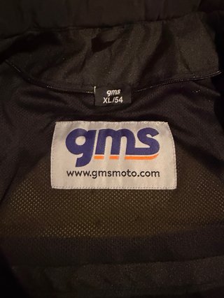 Chaqueta Moto Negra y Amarilla talla XL