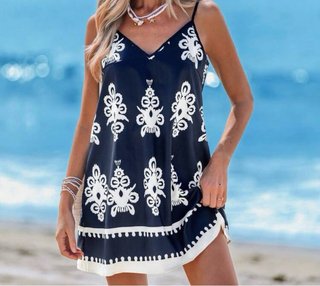 7 Vestidos Verano Mujer Tirantas Estampado