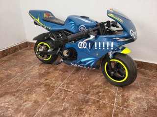 Minimoto Yamaha M1 GO!!!! VR46 Gasolina 49cc