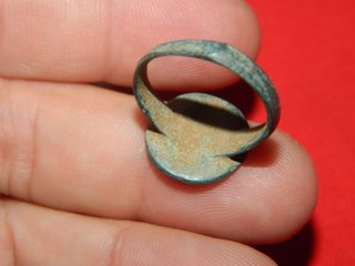Anillo Bronce Ibero Romano Figuras
