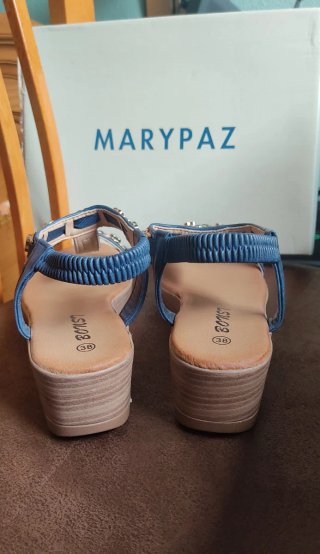 Sandalias Cuña Marypaz Talla 38