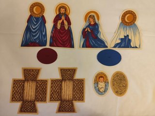 Panel Nacimiento Navideño Recortado