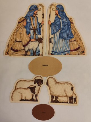 Panel Nacimiento Navideño Recortado