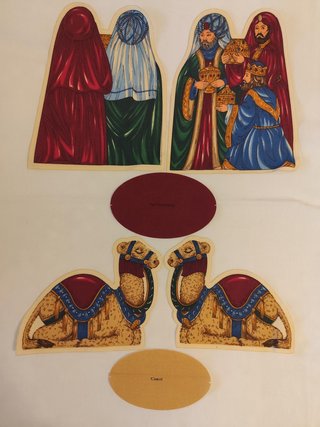 Panel Nacimiento Navideño Recortado