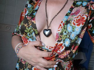 Collana con ciondolo a cuore