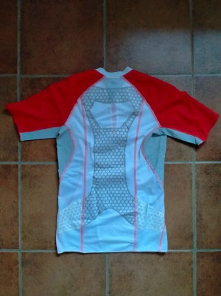 Camiseta Salomon S-Lab Exo Zip Tee Talla L hombre