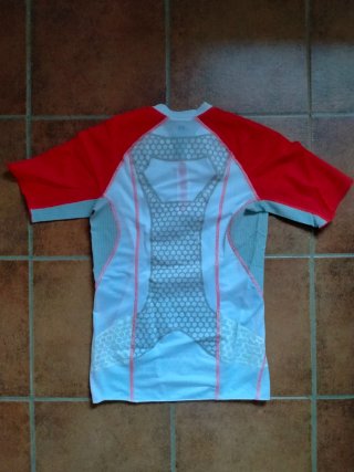 Camiseta Salomon S-Lab Exo Zip Tee Talla L hombre