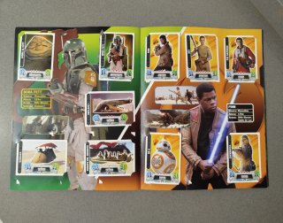 Star Wars Force Attax Colección COMPLETA + Álbum