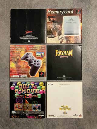 Libretti giochi PS1 originali