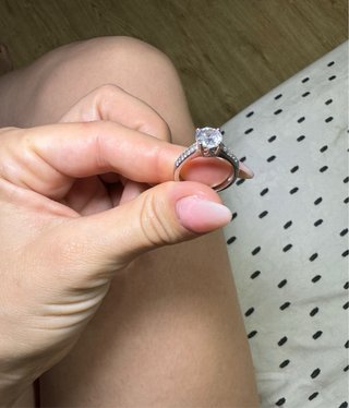 Anillo Plata Ley 925 Circonitas