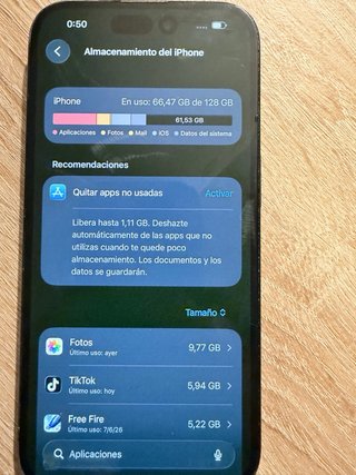 iPhone 16 128GB Negro