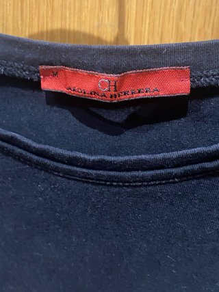 Camiseta CH Carolina Herrera Negra Talla M