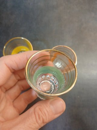 Juego de 4 vasos de chupito