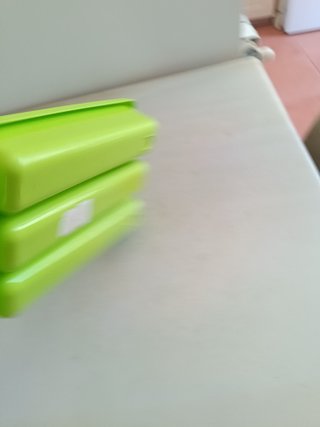 Organizador de cubiertos verde