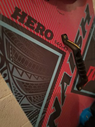 Tabla Kitesurf Nash Hero 140x42
