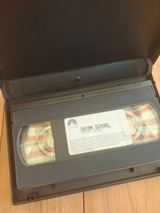 VHS Satan School Terror Español