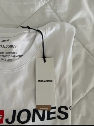 Camiseta Jack jones blanca XS nueva con etiquetas