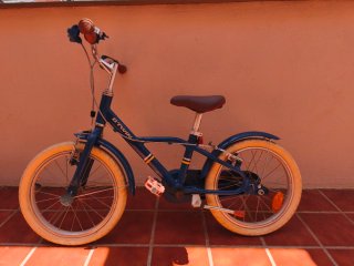 Bicicleta Infantil Btwin Azul 16