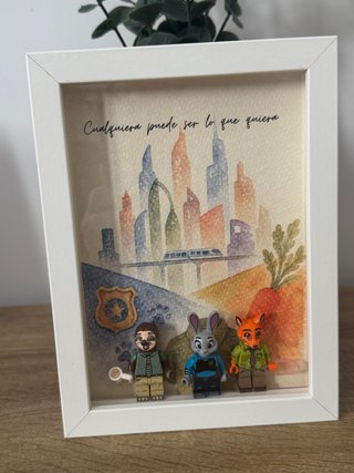 Cuadro Decorativo Zootropolis