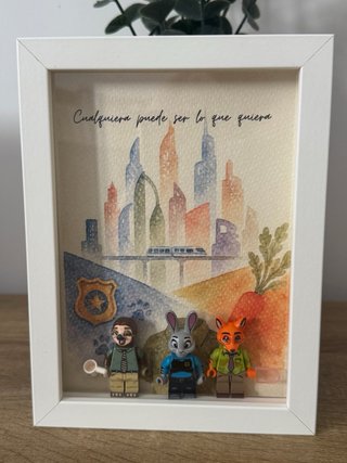 Cuadro Decorativo Zootropolis