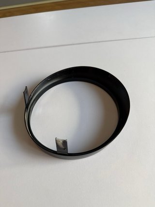 Embellecedor Faro Vespa GTS Negro