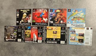 Lotto Cover Originali PS1 - Fronte e retro