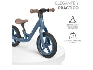 Bicicleta Kikkaboo sin pedales azul