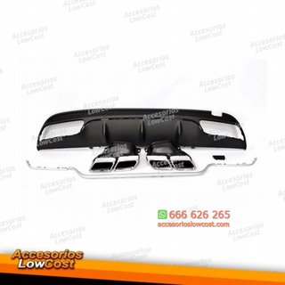 Difusor Trasero Mercedes W205 2014-2018 4P / SW L