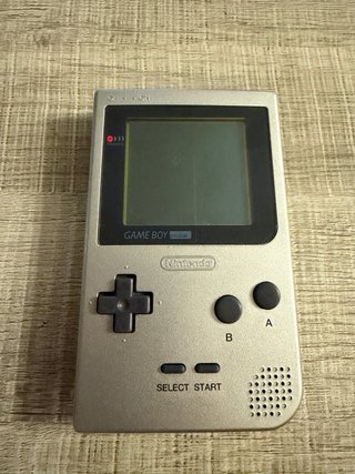 Nintendo Game Boy Pocket Plata