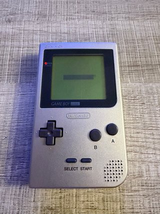 Nintendo Game Boy Pocket Plata