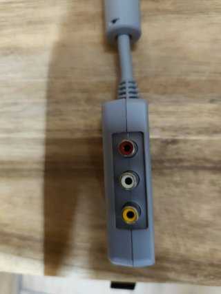 Adaptador AV Oficial PlayStation PS1/PS2
