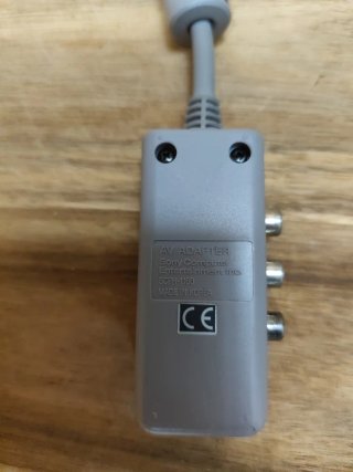 Adaptador AV Oficial PlayStation PS1/PS2