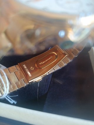 Reloj Maserati Dorado y Blanco Original