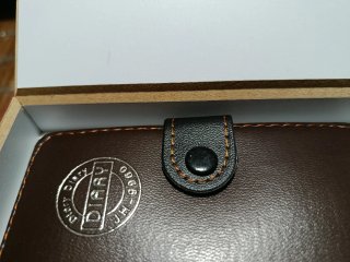 Diario Cartera Piel de Hombre DIHK Negro/Marrón