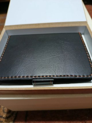 Diario Cartera Piel de Hombre DIHK Negro/Marrón