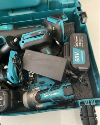 Kit 3 attrezzi lavoro 68V Li-ion