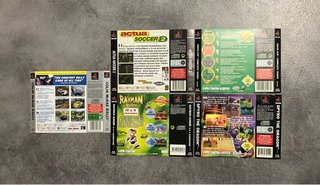 Lotto cover posteriori originali PS1