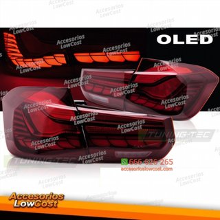 PILOTOS TRASEROS OLED ROJAS para BMW F30 11-18