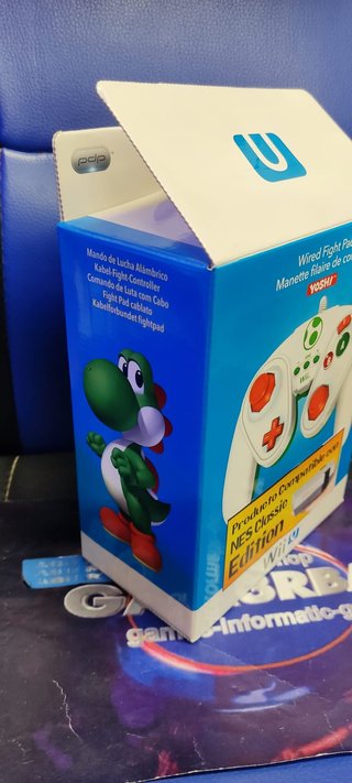 Mando PDP Wired Fight Pad Edición Yoshi Wii U