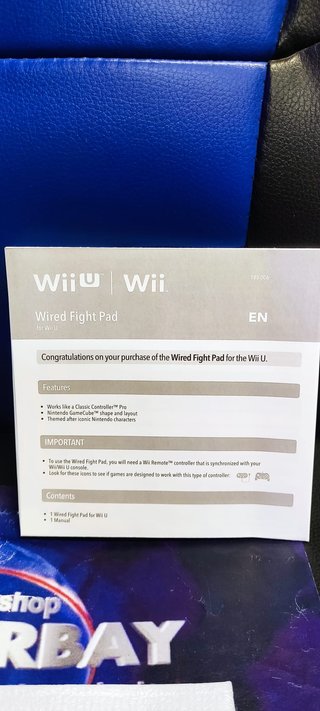 Mando PDP Wired Fight Pad Edición Yoshi Wii U