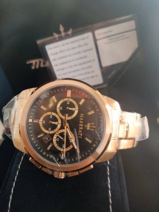 Reloj maserati totalmente nuevo, sin estrenar