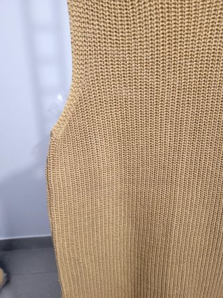 Vestido de punto sin mangas talla M