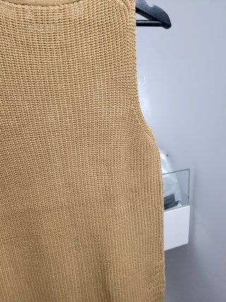 Vestido de punto sin mangas talla M
